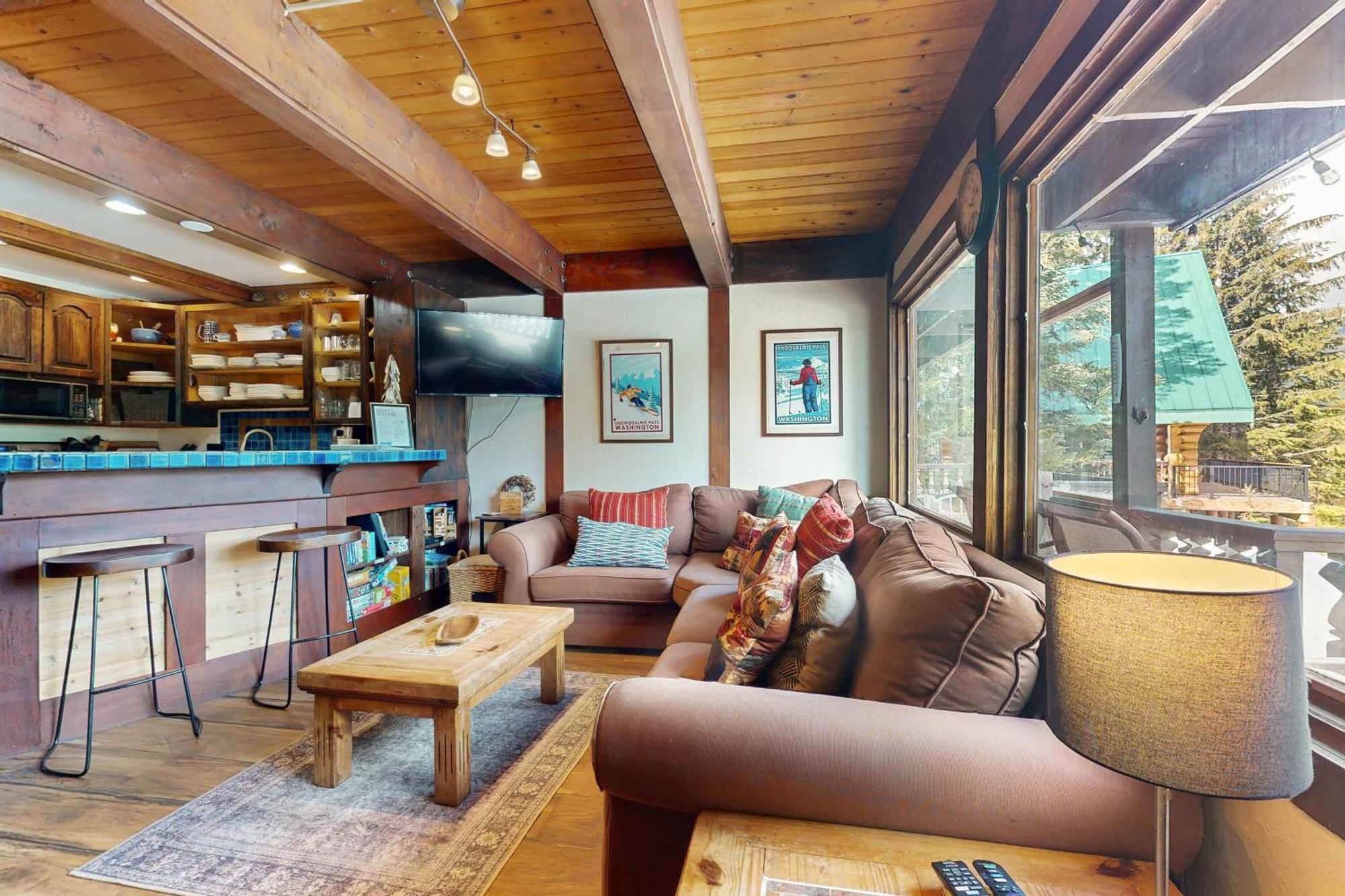 Hyak Duplex Cabin Snoqualmie Pass Buitenkant foto